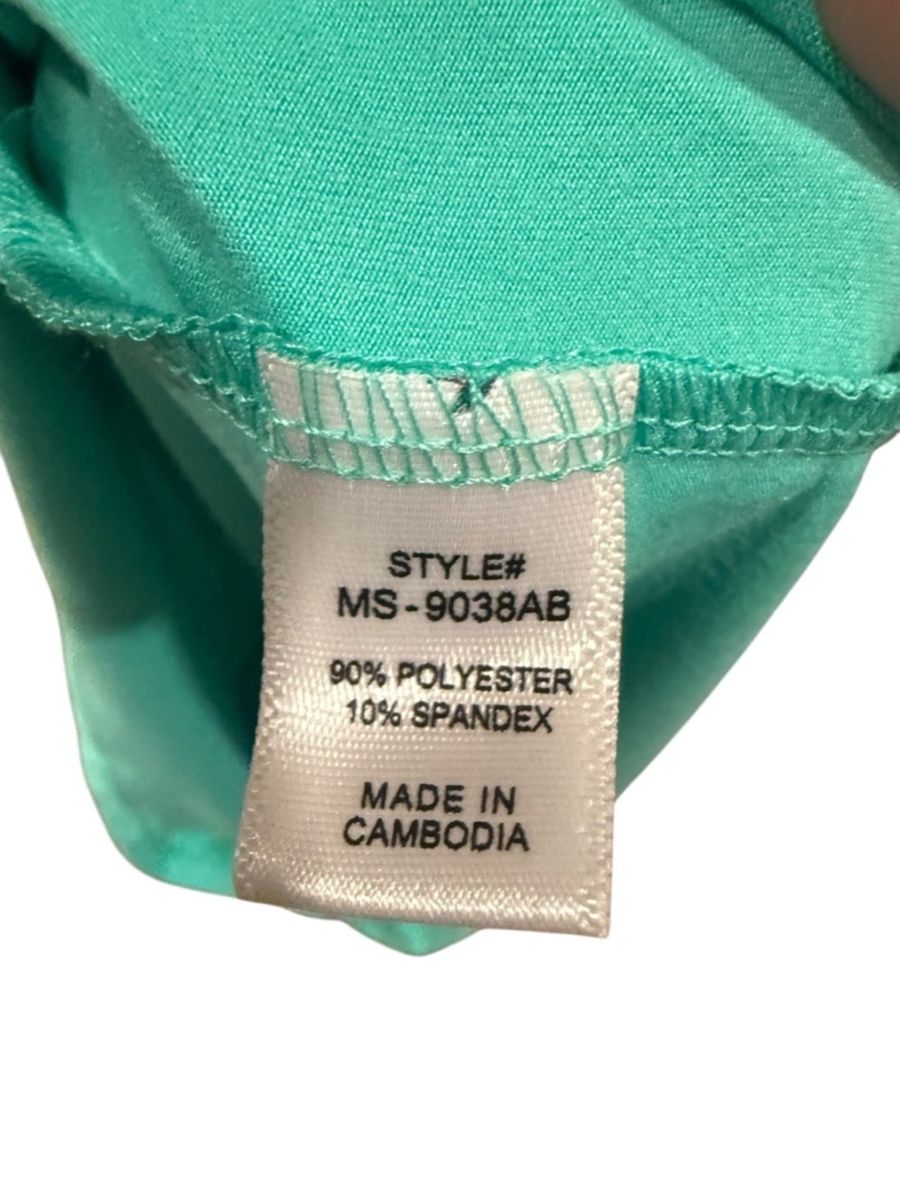 Turquoise Maxi Slip Dress with Racerback - Picture 4 of 4